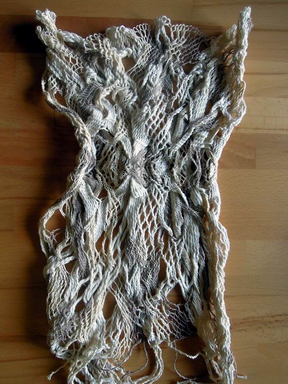 Prostorové pletení ve dvojité osnově